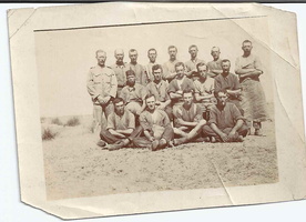 Jos Dawson b.1884 (middle of middle row, 1st world war)